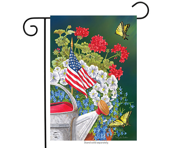 American Garden Garden Flag