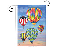 Hot Air Balloons Garden Flag-BLG00611