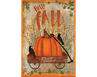 Prized Pumpkin Garden Flag-BLG00712