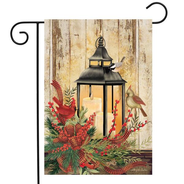 Holiday Lantern Garden Flag