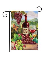 Wine Country Garden Flag-BLG01245