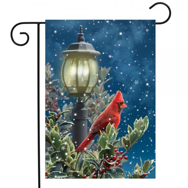 Winter Solitude Garden Flag