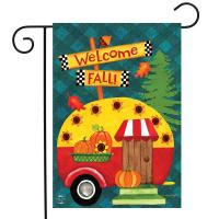Welcome Fall Camper Garden Flag-BLG01365