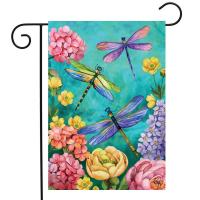 Dragonfly Spring Garden Flag-BLG01393