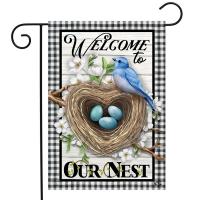 Welcome To Our Nest Garden Flag-BLG01781