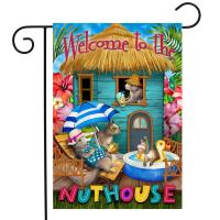 Summer Nuthouse Garden Flag-BLG01790