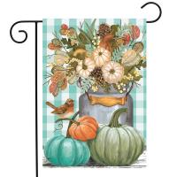 Pastel Pumpkins Garden Flag-BLG01850