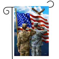 America's Heroes Garden Flag-BLG01910