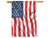 American Flag House Flag-BLH00590