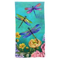 Drangonfly Garden Hand Towel-BLHT01393
