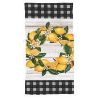 Lemon Wreath Hand Towel-BLHT01520