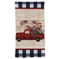Stars and Stripes Truck Hand Towel-BLHT01791