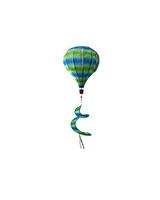 Deluxe Green & Blue Hot Air Balloon Spinner-BLW00031