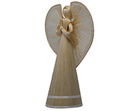 12 inch Angel with Ribbon Figurine-ANGEL0139A