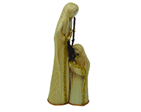 8 inch Holy Family with Lamp Figurines-ANGEL02089