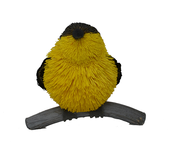 4 inch Brushart Yellow Finch