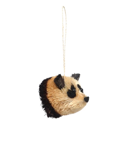Panda Bauble Brushart Ornament