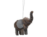 Elephant Brushart Ornament-BRUSHBERS5