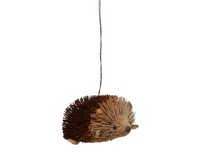 Hedgehog Brushart Ornament-BRUSHOR11