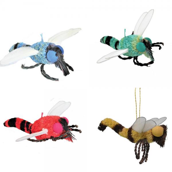 Dragonfly Brushart Ornament 4 Colors