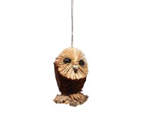 Owl Brushart Ornament-BRUSHOR15