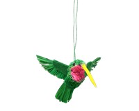 Hummingbird Brushart Ornament-BRUSHOR26