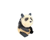 Panda Bear Brushart Ornament-BRUSHOR47