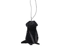 Labrador Black Brushart Ornament-BRUSHOR64LB