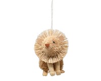 Lion Brushart Ornament-BRUSHOR81