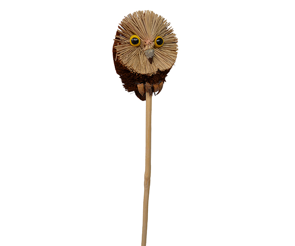 Owl Brush Art Plant Pal