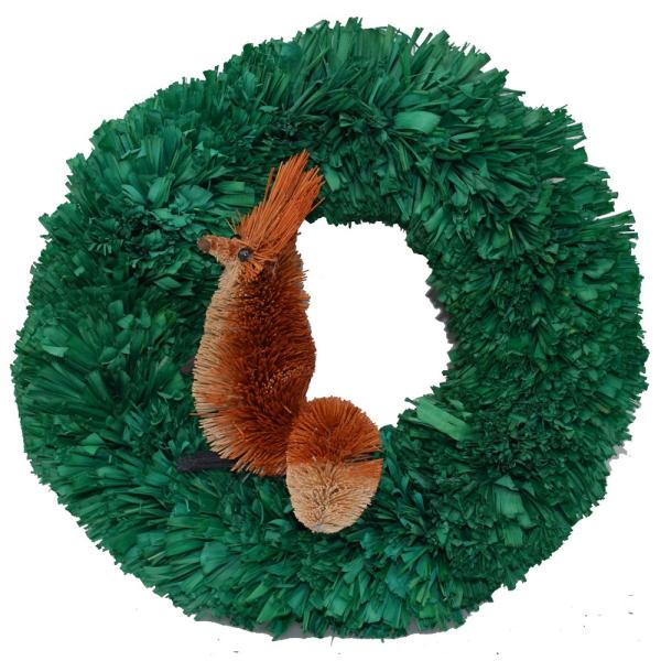 Wreath with Fox Wreath with Fox