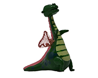 Dragon with Wings Marble Figurine-MARBLE0304
