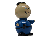 Policeman Marble Figurine-MARBLE0332