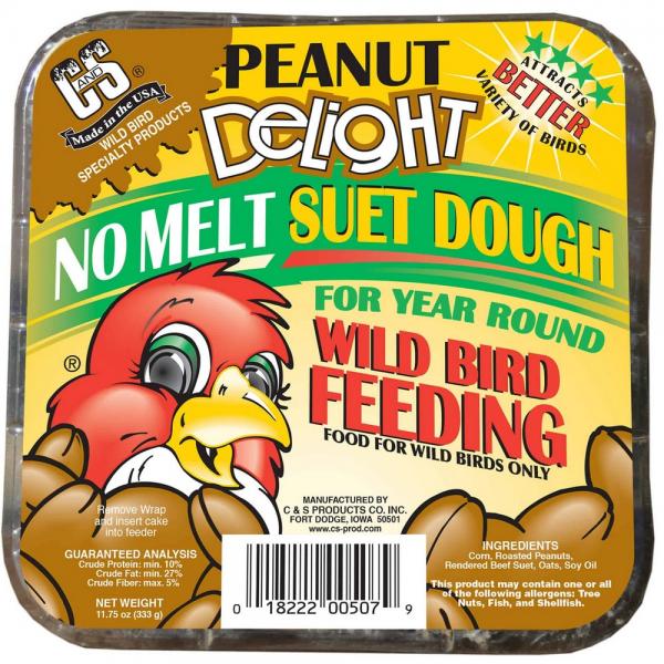 11.75 oz. Peanut Delight-Suet Dough Plus Freight