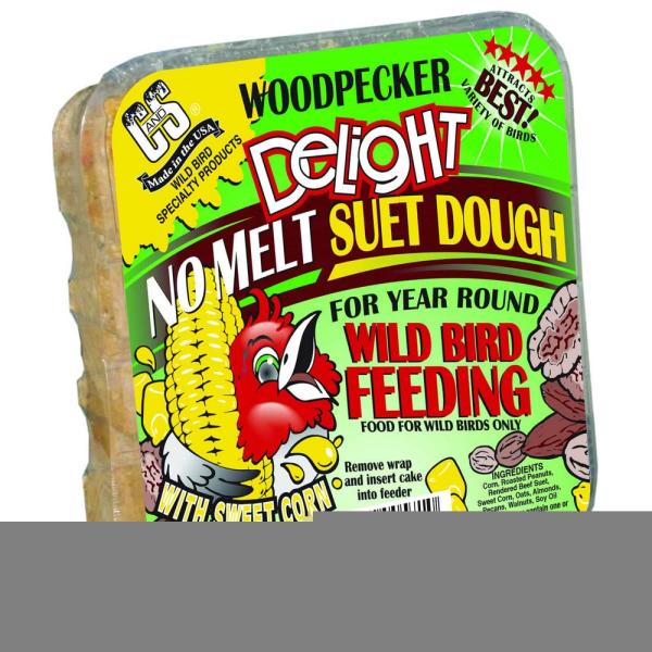 11.75 oz. Woodpecker Delight No Melt Suet Dough Plus Freight 11.75 oz. Woodpecker Delight No Melt Suet Dough Plus Freight