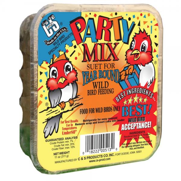 11 oz. Party Mix Suet Plus Freight
