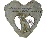 Dog Devoted Angel Stepping Stone-CHA10039