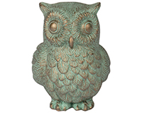 Owl Garden Figurine-CHA10486