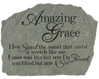 Garden Stone Amazing Grace-CHA12991