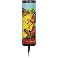 Bright Monarchs Garden Pillar-CHA43213