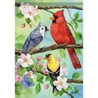 Favorite Birds Garden Flag-CHA50342
