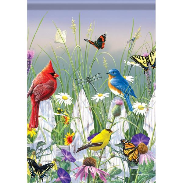 Songbird Meadow Garden Flag Songbird Meadow Garden Flag
