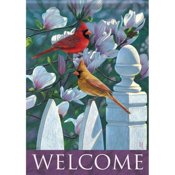 Cardinal Fence House Flag Cardinal Fence House Flag