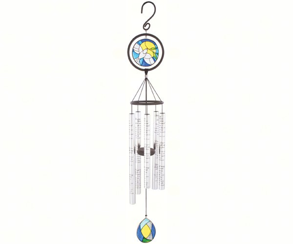 Amazing Grace 35 inch Stained Glass Sonnet Windchime