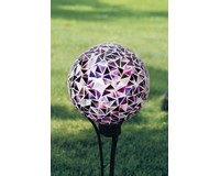 10 inch Mosaic Gazing Ball Purple-CHA65822