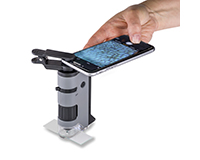 MicroFlip 100x-250 LED & UV Lighted Pocket Microscope withFlip Down Slide & Smartphone Digiscoping A-CARSONMP250
