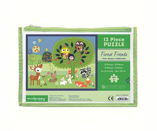 Forest Friends Pouch Puzzle 12