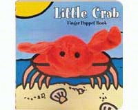 Little Crab Finger Puppet Book-CB9780811873406