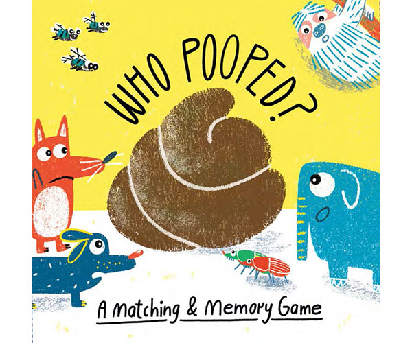 Who Pooped? Matching and Memory Game