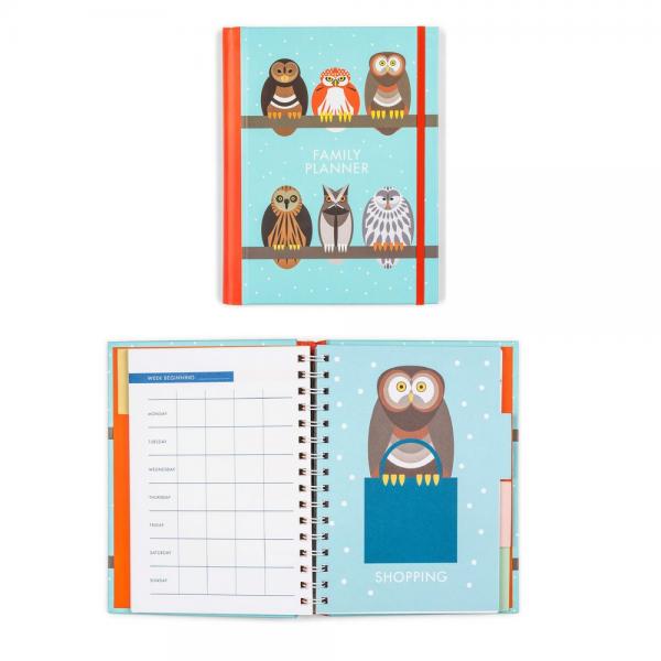 Owls Family Planner Owls Family Planner